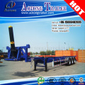2 Axle 3 Axle 40ft dump tipper tipping container chassis semi trailer for sale